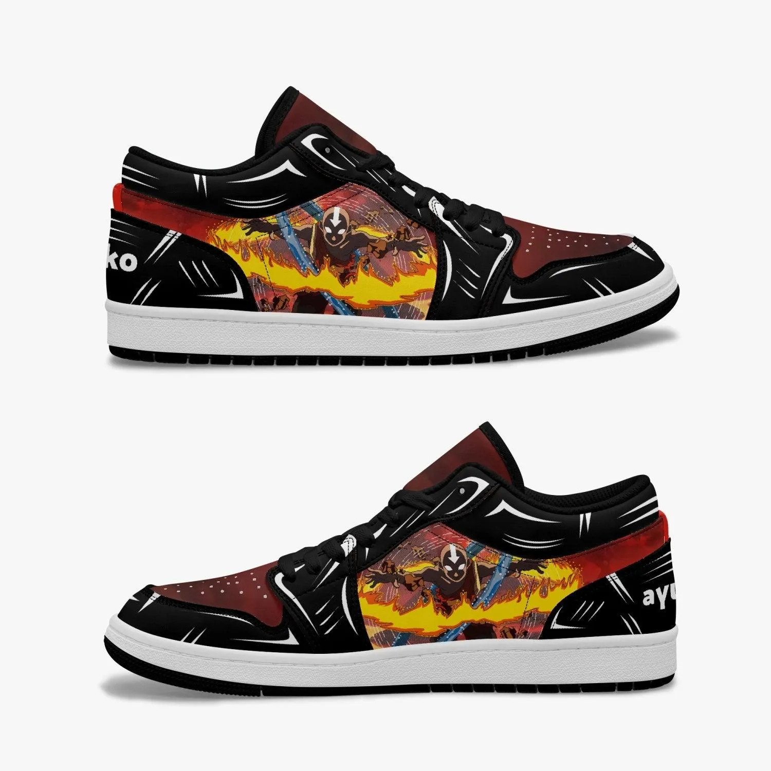 Avatar The Last Airbender Avatar State JD1 Low Anime Shoes