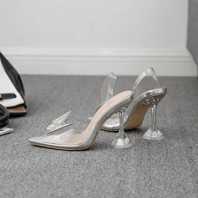Closed Toe Butterfly Heel